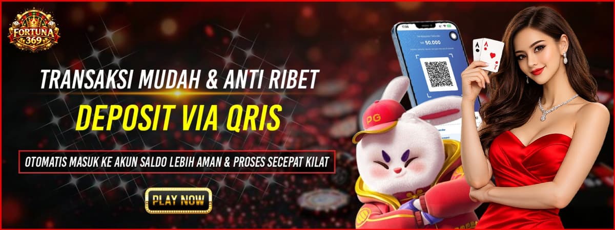 DEPOSIT VIA QRIS CEPAT DAN AMAN Banner