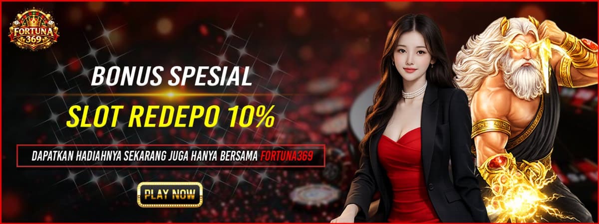 BONUS REDEPO 10% Banner