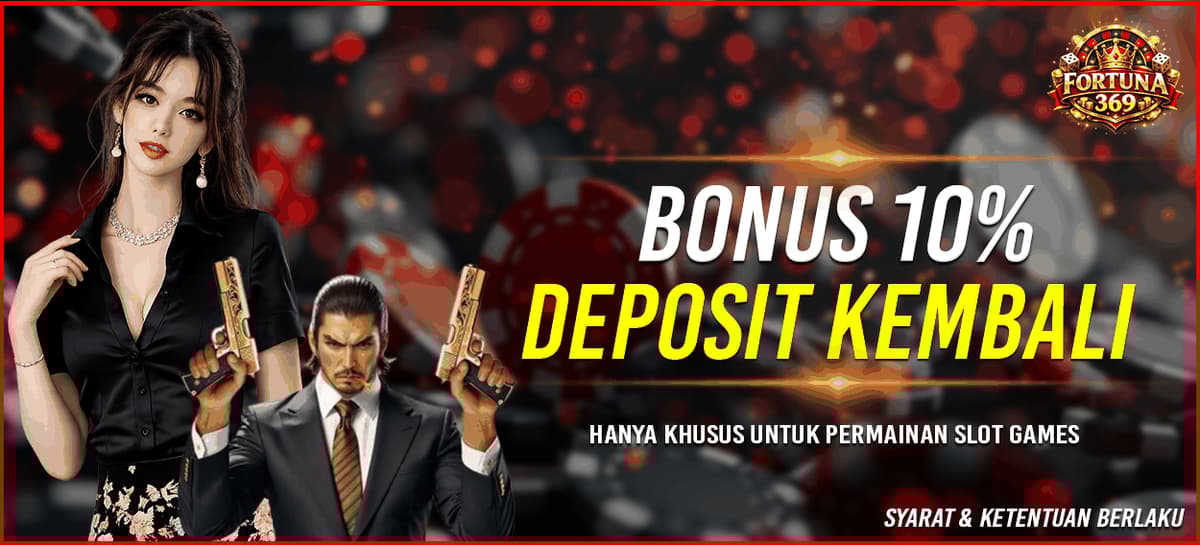Promo BONUS RE-DEPO 10%