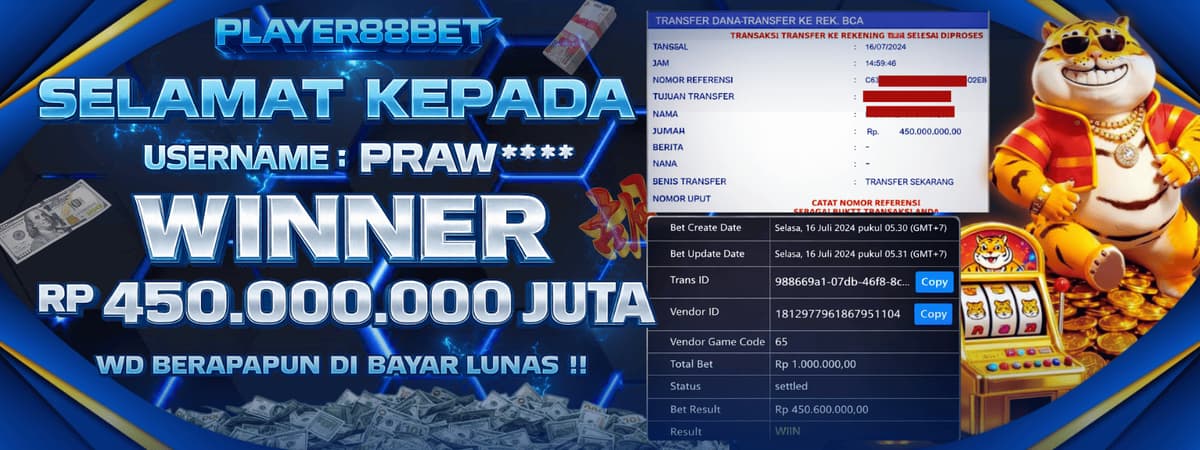 lucky spin player88bet Banner