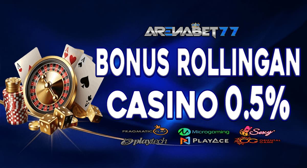 Promo KOMISI CASINO 0.5%