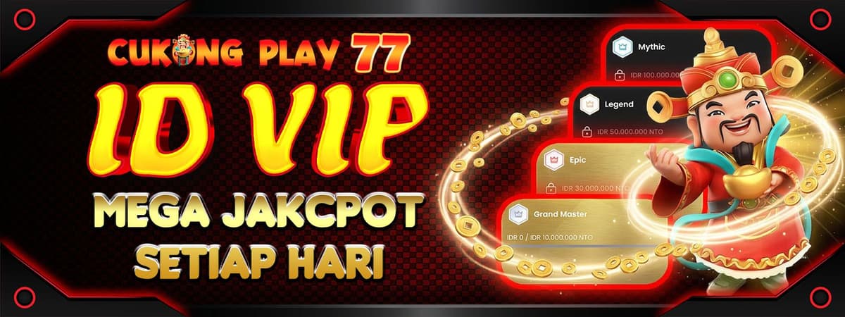 ID VIP CUKONGPLAY77 Banner