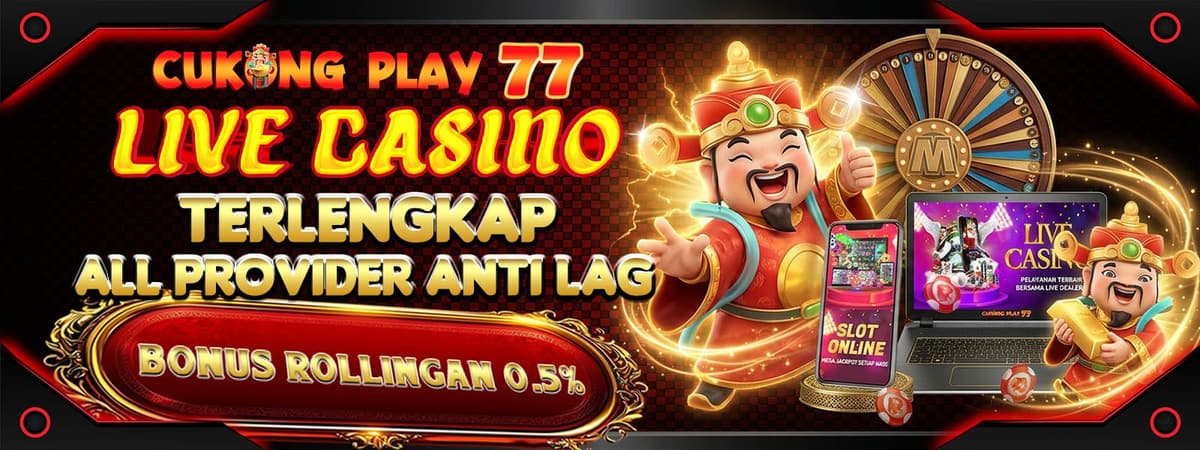 LIVE CASINO TERBAIK Banner