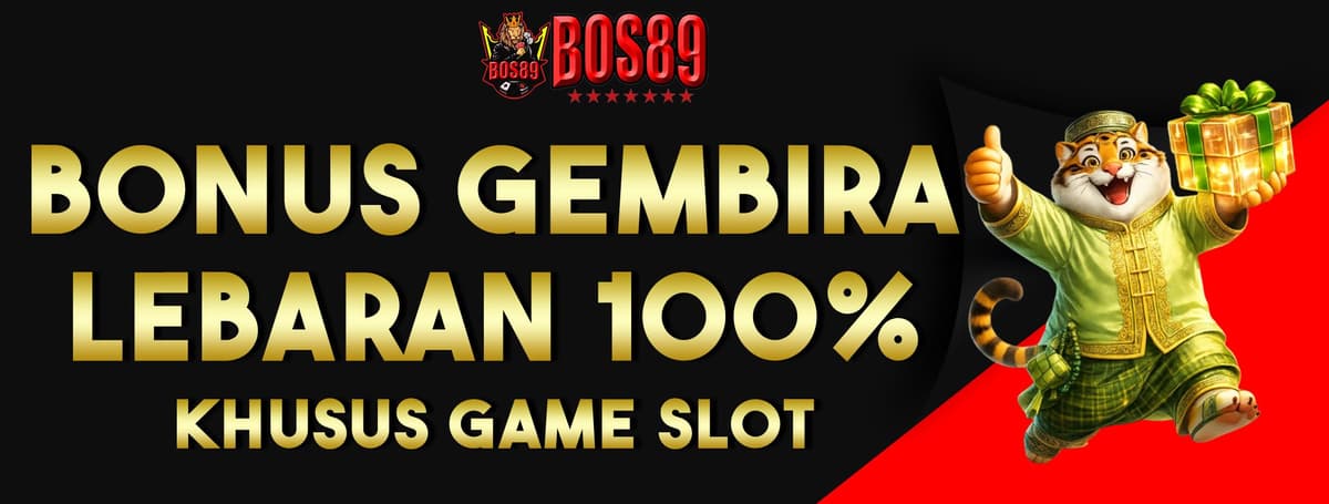 PROMO BONUS LEBARAN 100%