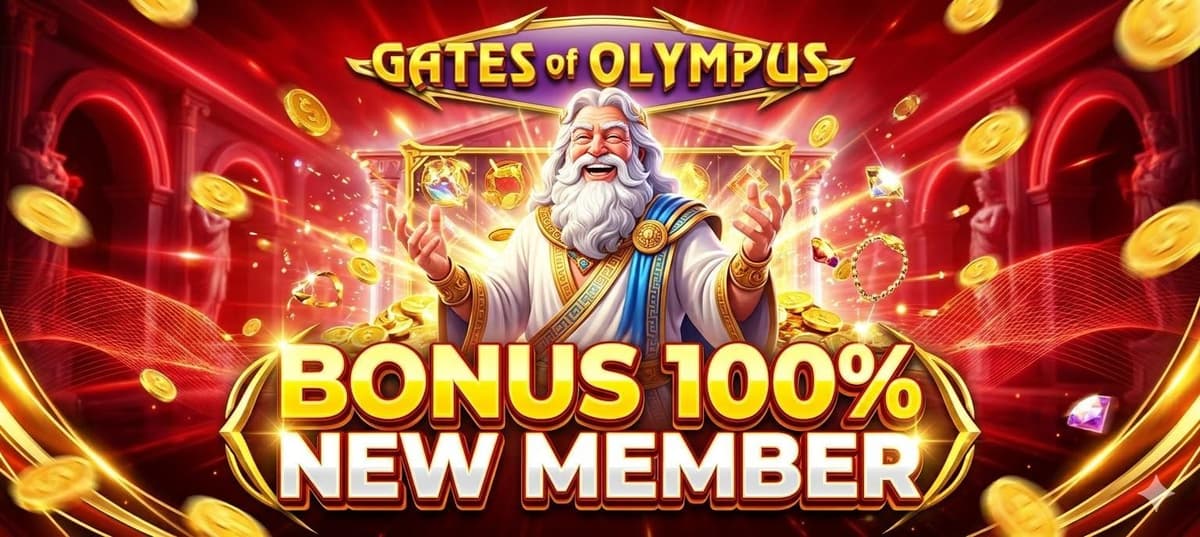 BONUS NEW MEMBER SLOT ONLINE 100%