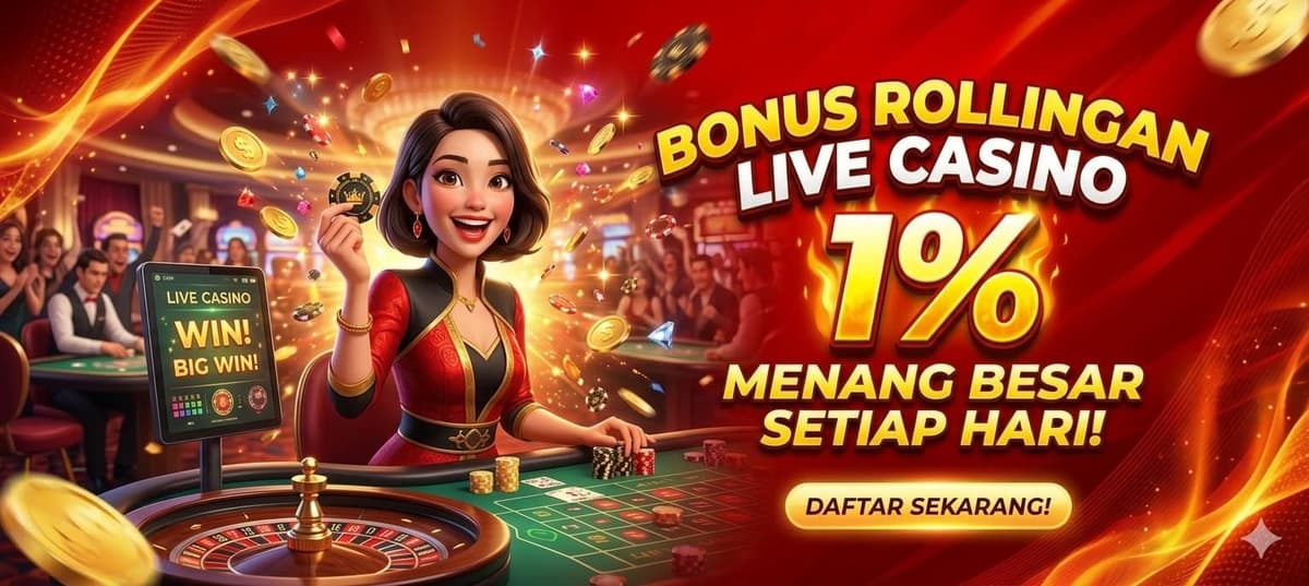 BONUS ROLLINGAN LIVE CASINO