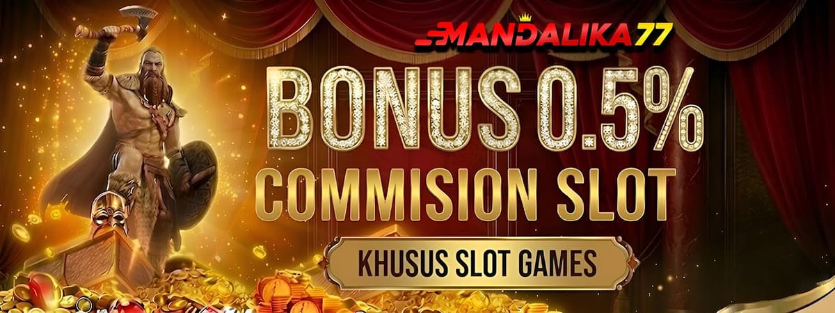 Promo KOMISI SLOT 0.5%