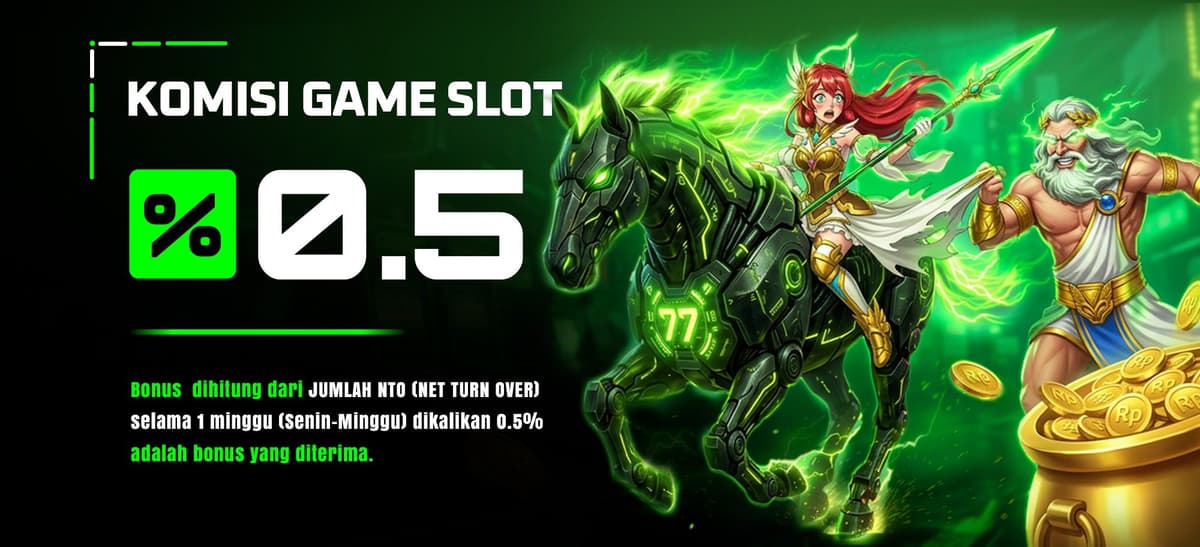 Promo KOMISI SLOT 0.5%
