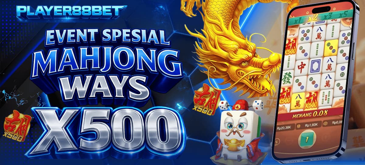 Promo EVENT MAHJONG X 500