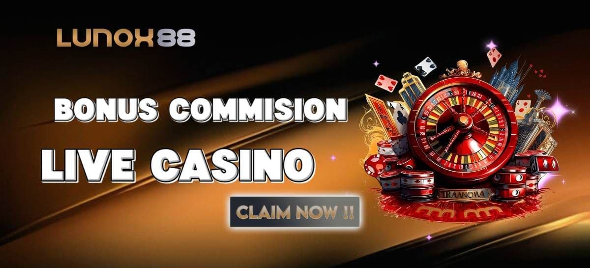 Promo COMISSION LIVE CASINO