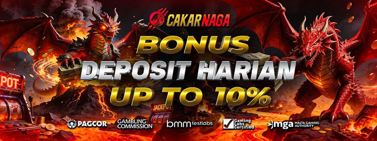 BONUS REDEPO 10% HARIAN !!!