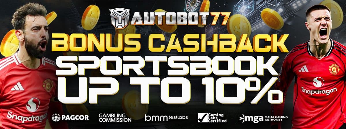 Promo BONUS CASHBACK SPORTSBOOK UP TO 10%