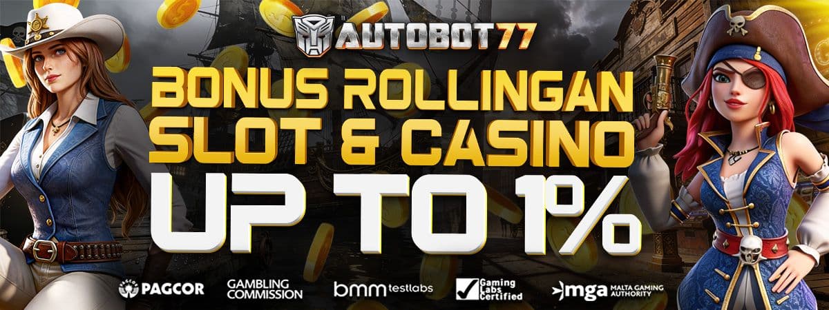 Promo BONUS ROLLINGAN 1% SLOT & CASINO TANPA BATAS MAKSIMAL!!