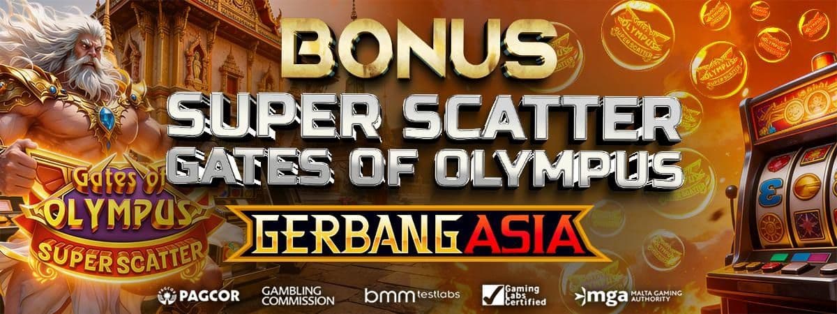 Promo SUPER SCATTER GATES OF OLYMPUS