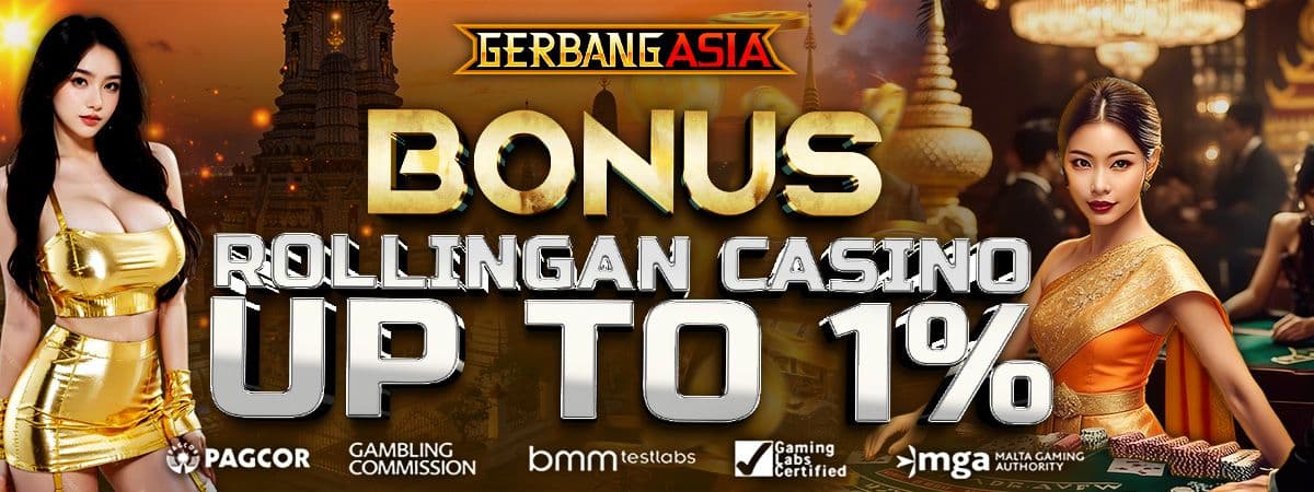 Promo Bonus Comission Casino up to 1%