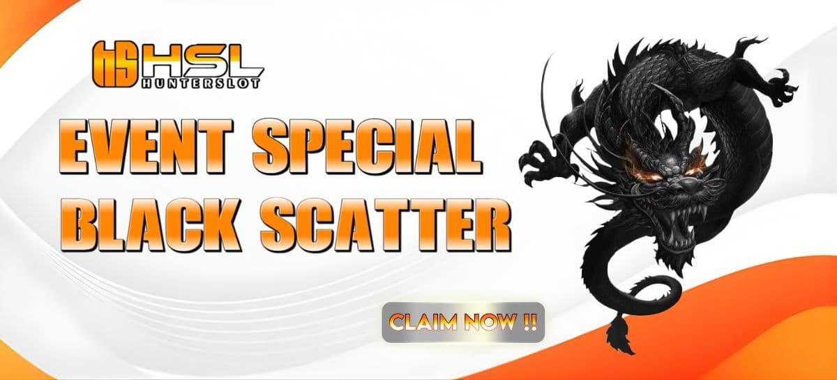 Promo SPECIAL BONUS BLACK SCATTER