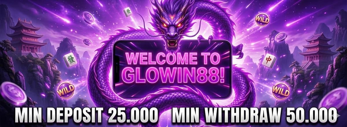WELCOME GLOWIN88 Banner