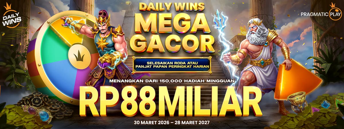 Pragmatic Play - Daily Wins Mega Gacor Season 4 Level 1 Banner