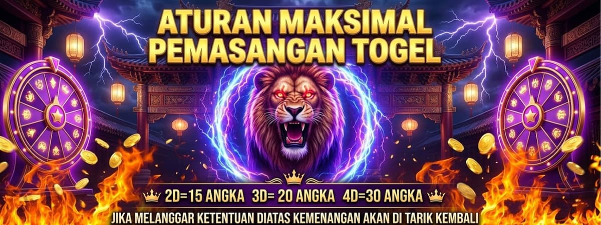 MAXIMAL PASANG TOGEL Banner