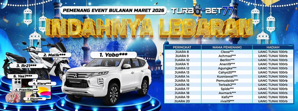 PEMENANG EVENT LEBARAN 2026 Banner