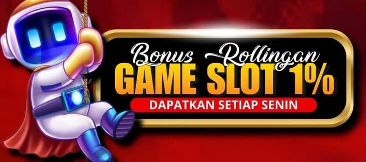 Promo BONUS ROLINGAN SLOT 1%