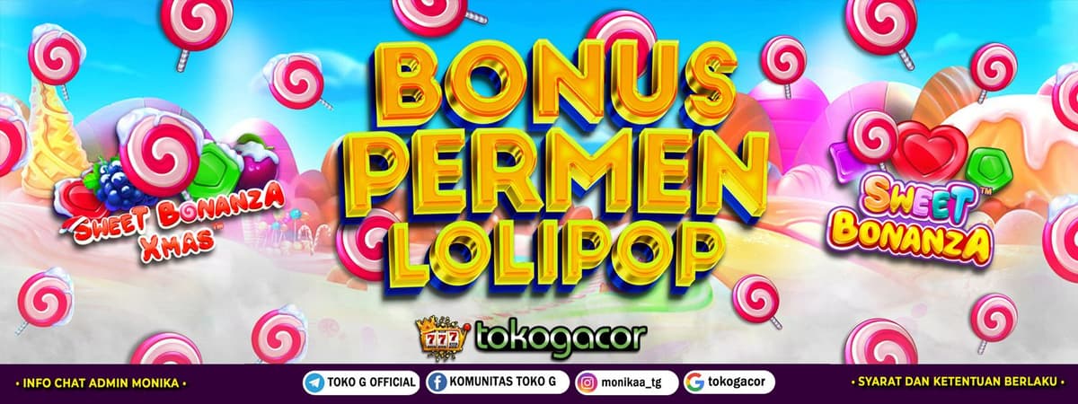 BONUS PERMEN LOLIPOP Banner
