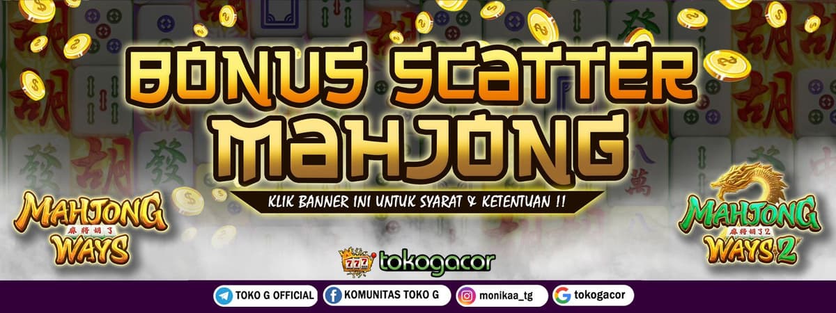 BONUS SCATTER MAHJONG Banner