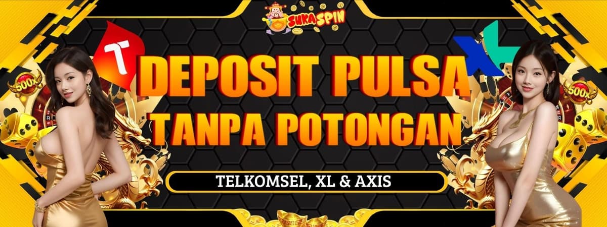 DEPOSIT PULSA TANPA POTONGAN Banner