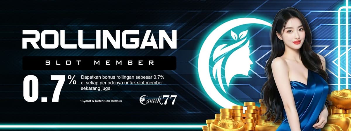 Promo BONUS ROLLINGAN SLOT 0.7%