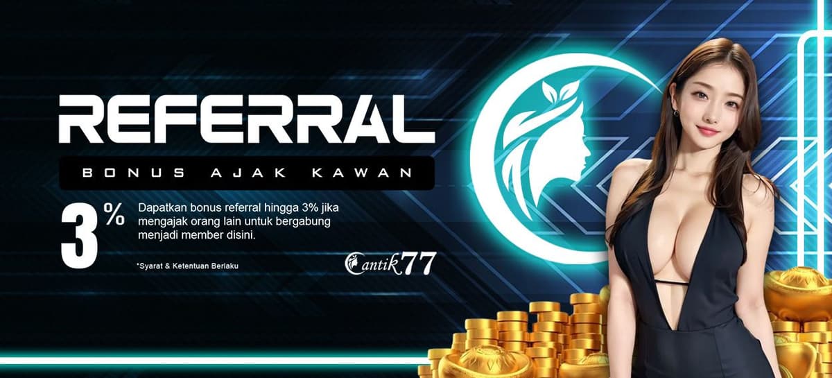 BONUS REFERRAL 3% SEUMUR HIDUP