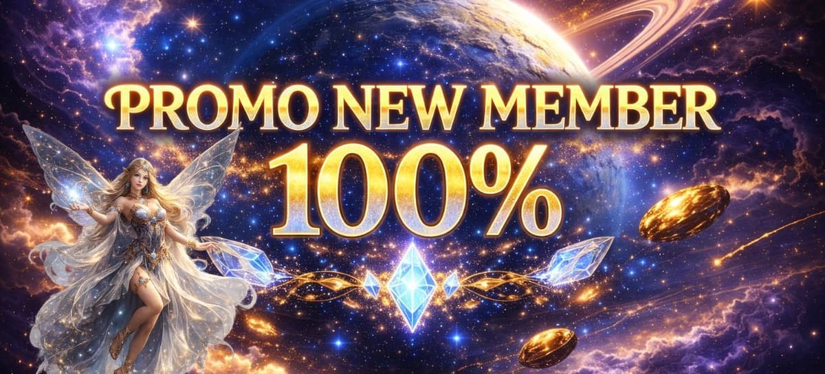 Promo PROMO 100% NEW MEMBER