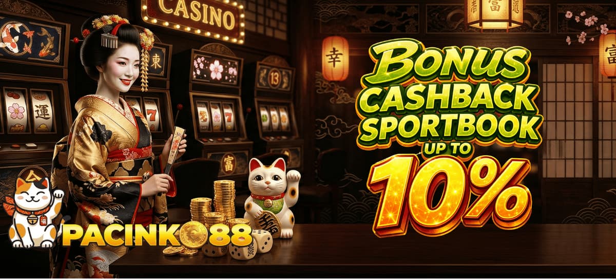 BONUS CASHBACK SPORTSBOOK 10% Banner