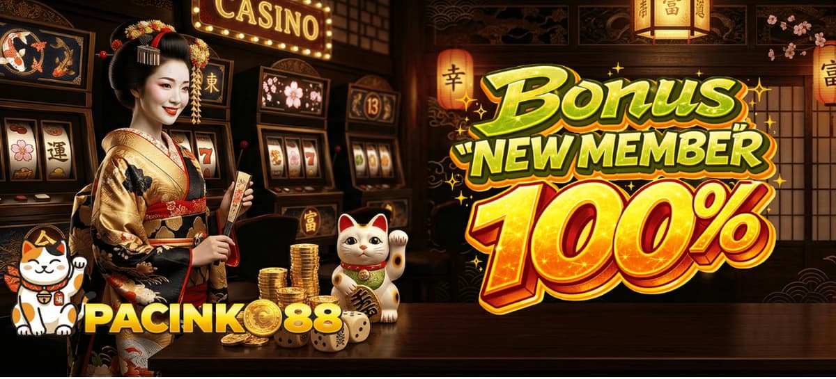 BONUS NEW MEMBER 100%