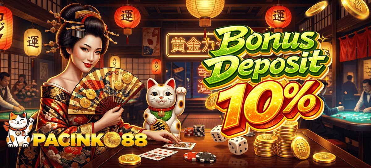 Promo BONUS DEPOSIT 10%