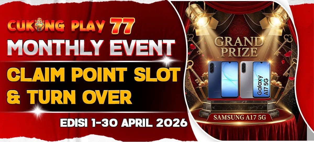Promo MONTHLY EVENT SPECIAL CUKONGPLAY77