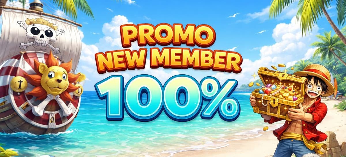 Promo PROMO 100% NEW MEMBER