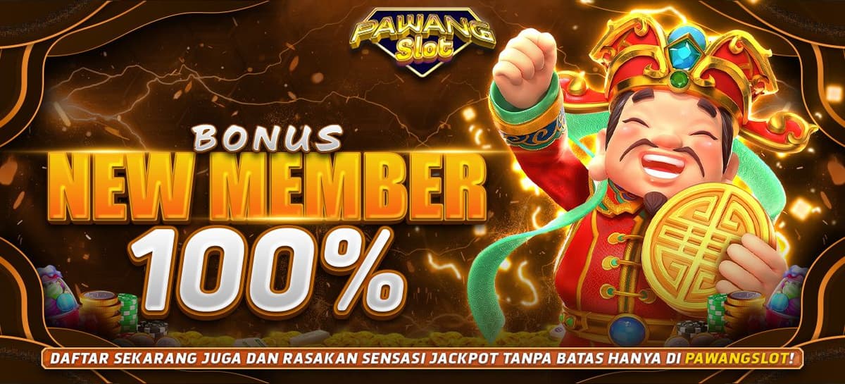 Bonus New Member 100%