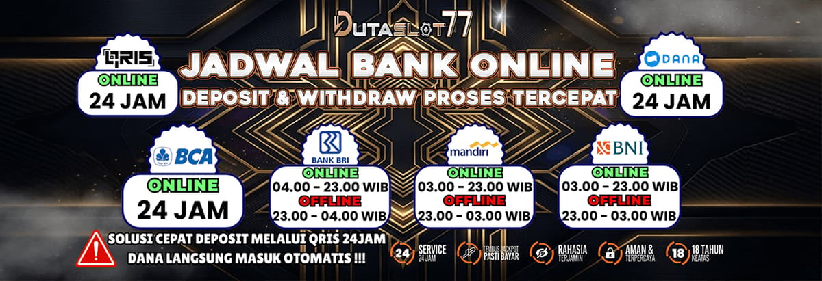 JADWAL BANK ONLINE Banner