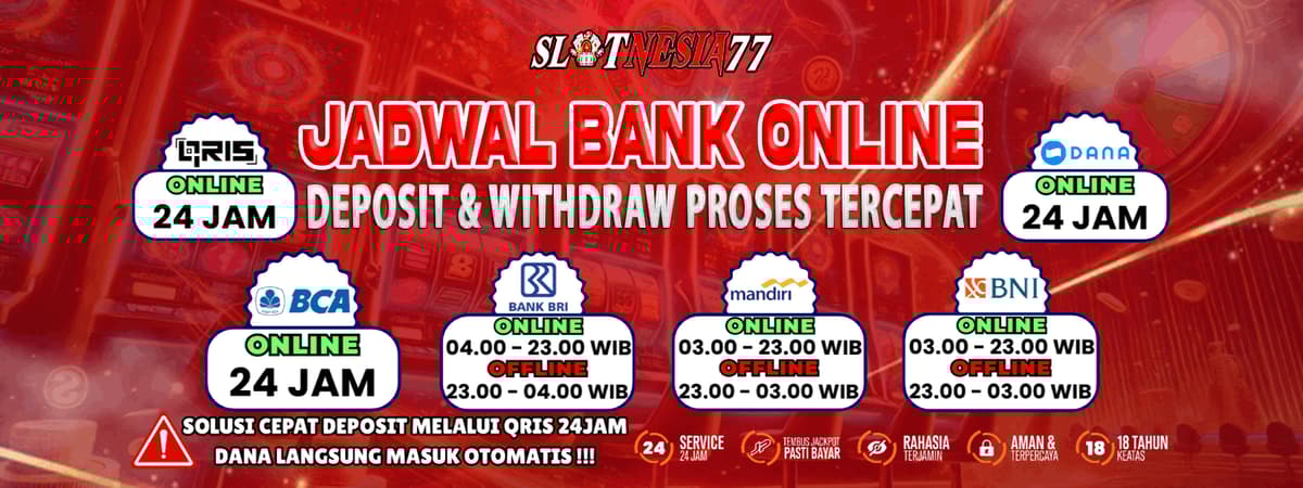 JADWAL BANK ONLINE Banner