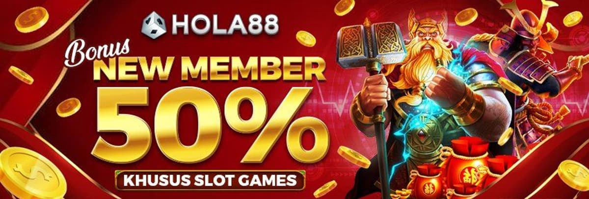 Bonus New Member 50% Slot Games