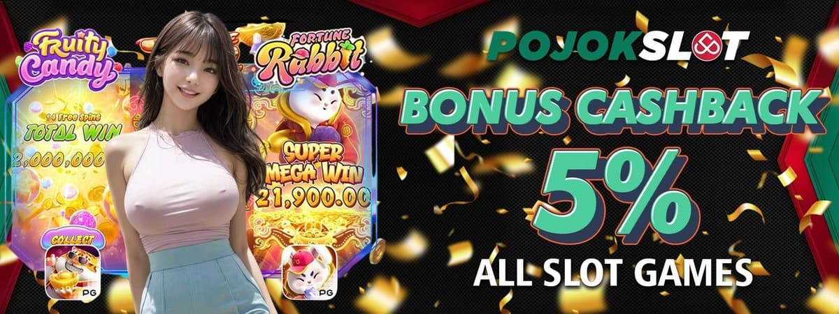 Promo BONUS CASHBACK 5%