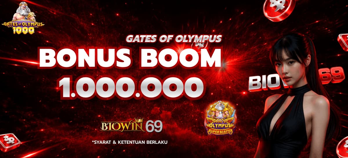 Promo EVENT BOOM GATES OF OLYMPUS