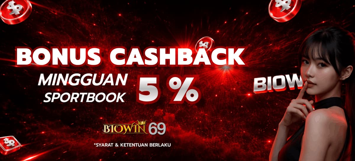 Promo SPORTSBOOK CASHBACK 5%