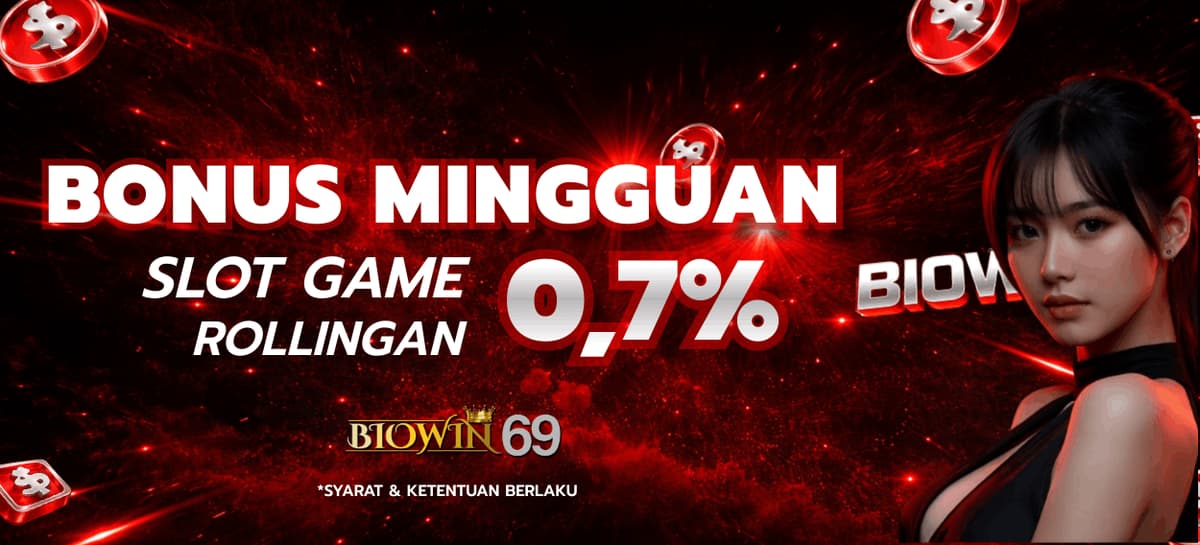 Promo BONUS ROLLINGAN 0,7% (SLOT)
