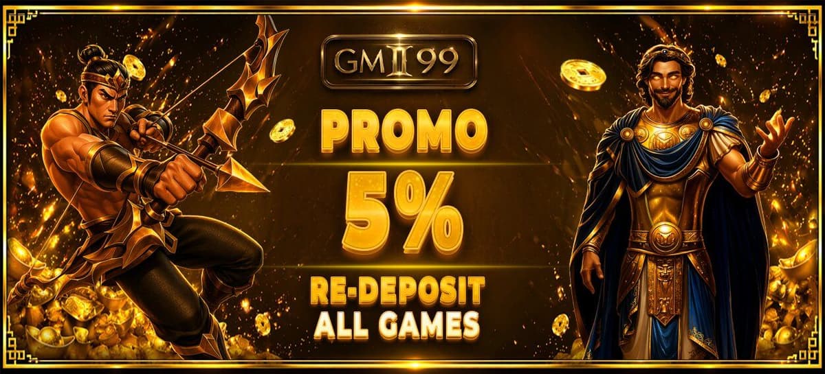 Promo REDEPOSIT 5% ALL GAMES