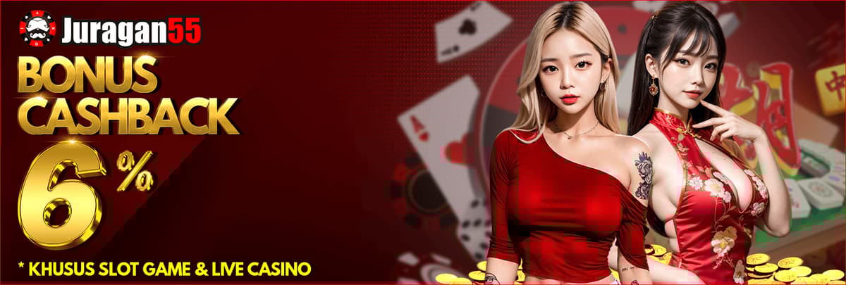 Promo CASHBACK 6% SLOT & CASINO