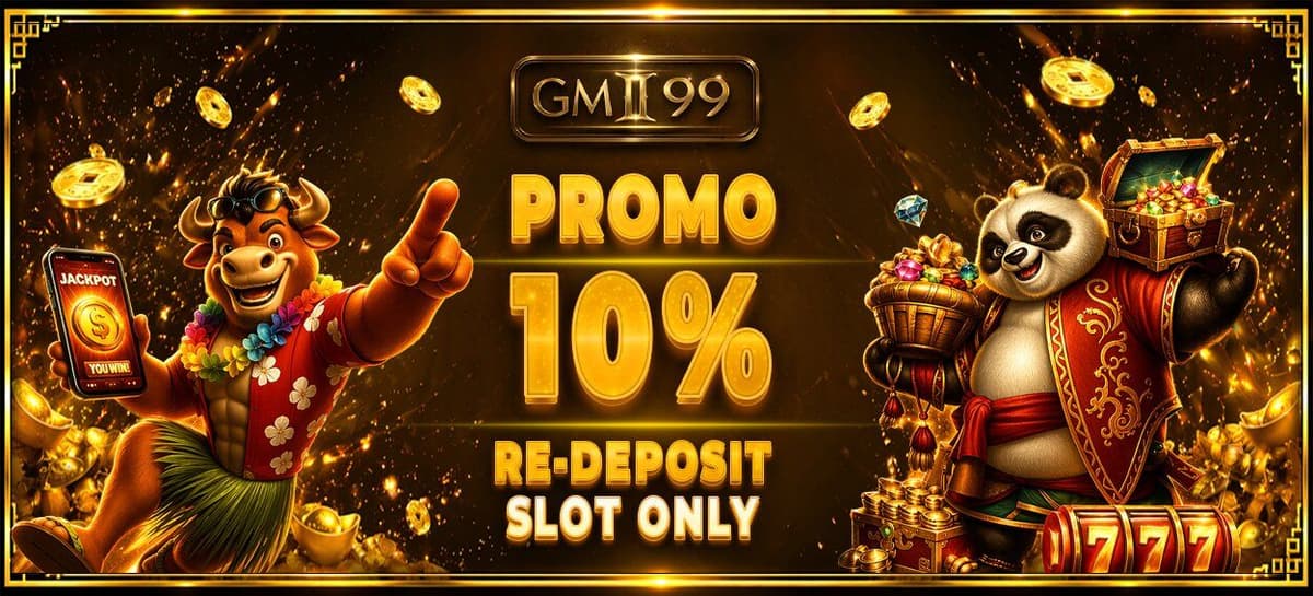REDEPOSIT 10% SLOT ONLY