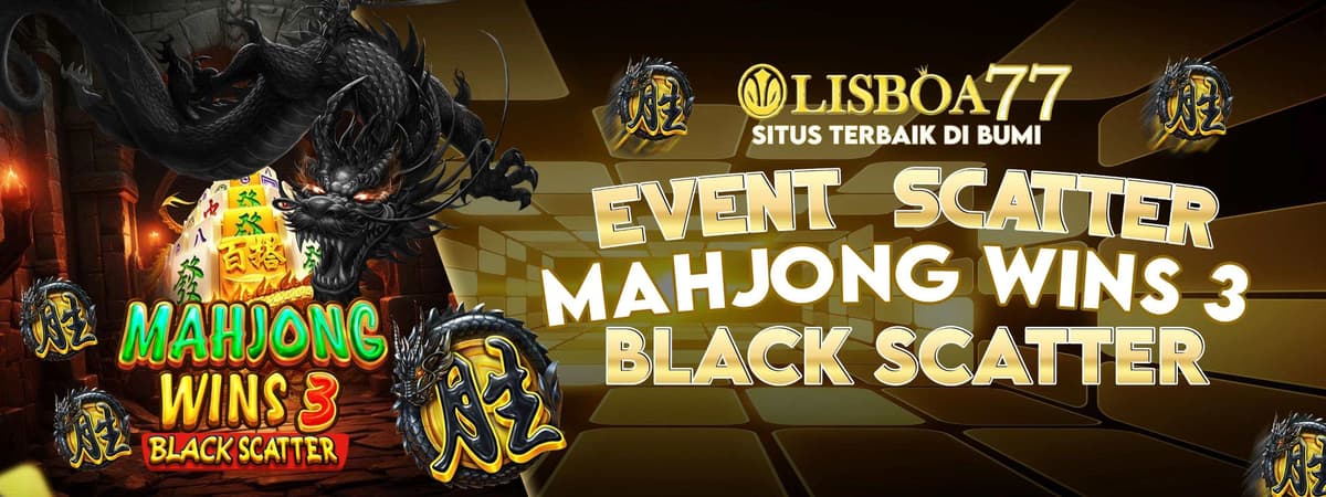 EVENT BLACK SCATTER MAHJONG WINS 3 !