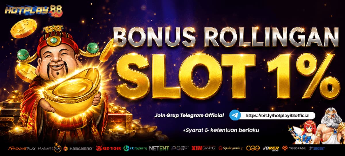 Promo BONUS ROLLINGAN 1% TANPA BATAS