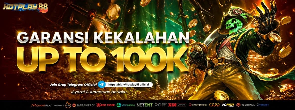 GARANSI KEKALAHAN UP TO 100K Banner